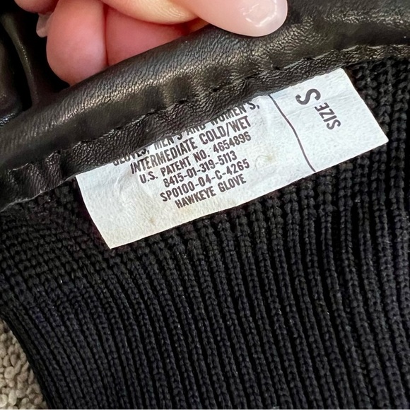 Hawkeye Men’s/Women’s Intermediate Cold Wet Cuffed Gloves Size S - Picture 3 of 4